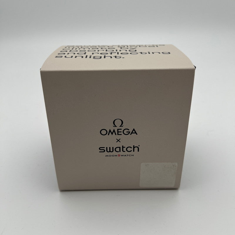 【中古品】【メンズ】 OMEGA×SWATCH オメガ ×スオッチ MISSION ON EARTH DESERT カラー グレージュ リストバリーズ 197-260802-ky-06-fuzh 万代Net店