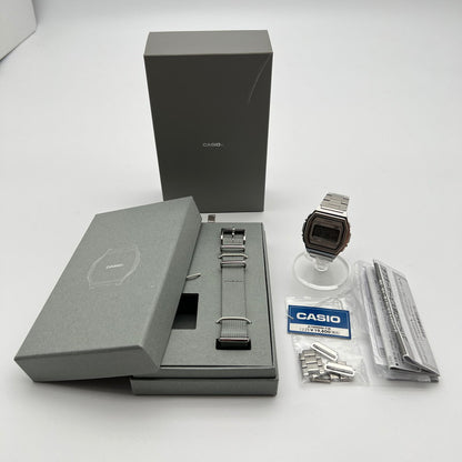 【中古品】【メンズ】 CASIO カシオ A1000DN7-JR CLASSIC PREMIUM カラー:シルバー ケース付属 時計 197-260802-ky-04-fuzh 万代Net店