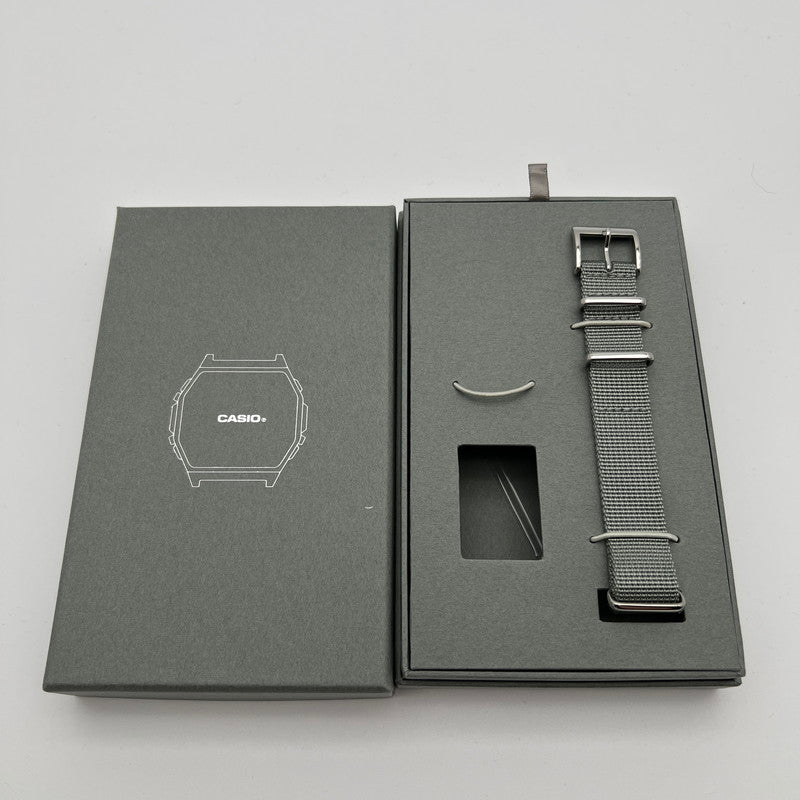 【中古品】【メンズ】 CASIO カシオ A1000DN7-JR CLASSIC PREMIUM カラー:シルバー ケース付属 時計 197-260802-ky-04-fuzh 万代Net店
