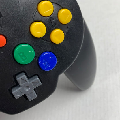 【中古美品】 HORI NINTENDO64 ホリ ニンテンドー 64 ホリパッドミニ64 小型 コントローラー ブラック (ETC) 024-260802-mh-02-fuz 万代Net店
