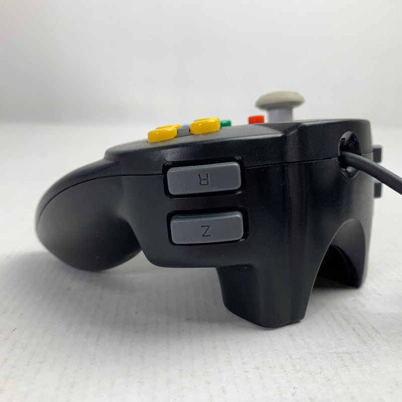 【中古美品】 HORI NINTENDO64 ホリ ニンテンドー 64 ホリパッドミニ64 小型 コントローラー ブラック (ETC) 024-260802-mh-02-fuz 万代Net店