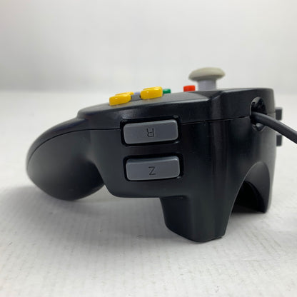 【中古美品】 HORI NINTENDO64 ホリ ニンテンドー 64 ホリパッドミニ64 小型 コントローラー ブラック (ETC) 024-260802-mh-02-fuz 万代Net店