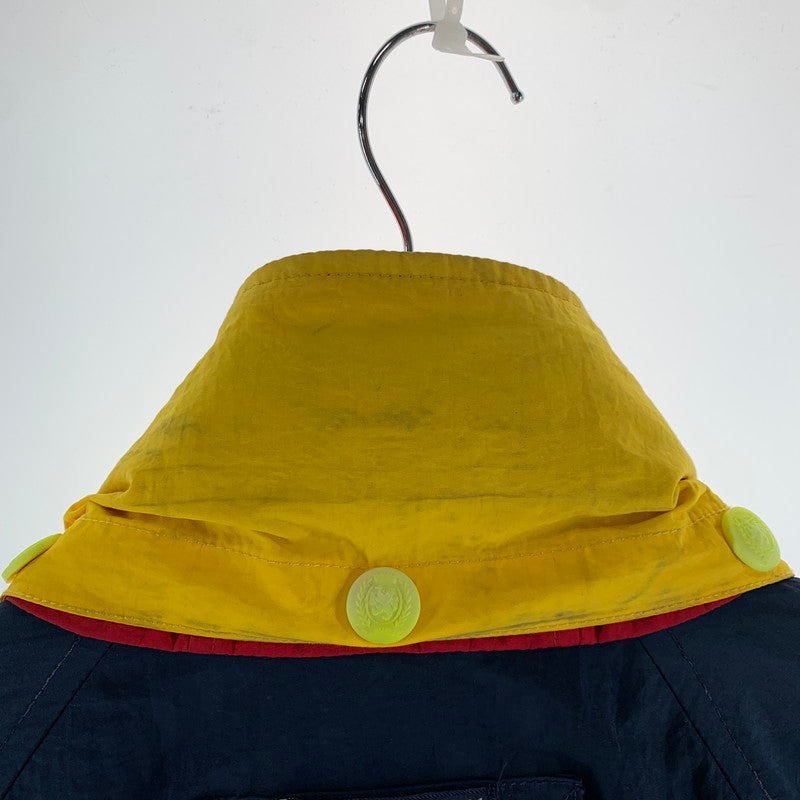 【中古品】【メンズ】 TOMMY HILFIGER トミーヒルフィガー ナイロン ジャケット アウター コート 古着 147-261009-mh-03-fuzh サイズ：S カラー：ネイビー 万代Net店
