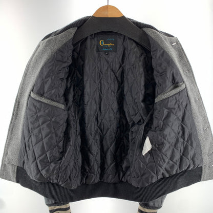 【中古品】【メンズ】 CHAMPION チャンピオン スタジャン アウター ブランド 古着 148-260923-gm-08-fuzh サイズ：M カラー：グレー 万代Net店