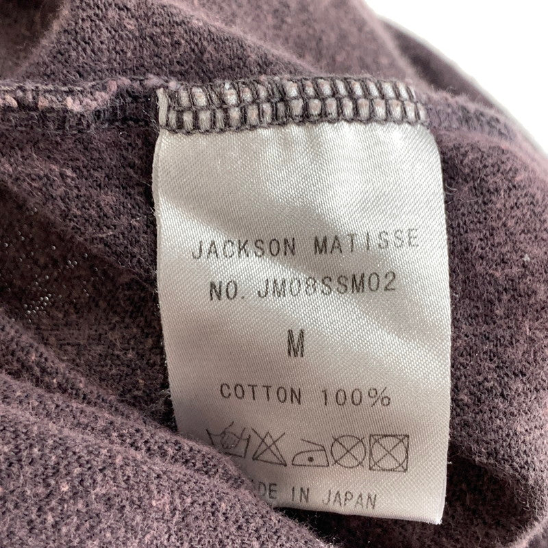 【中古品】【メンズ】 JACKSON MATISSE ジャクソンマティス 半袖Tシャツ カットソー 古着 145-260927-gm-36-fuzh サイズ：不明 カラー：ブラウン 万代Net店