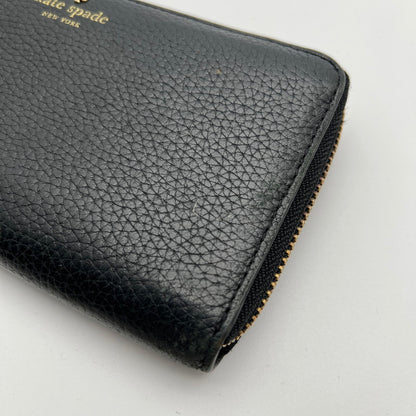 【中古品】【レディース】 KATE SPADE ケイト スペード 長財布 カラーBLACK 財布 181-260802-ky-03-fuzh 万代Net店