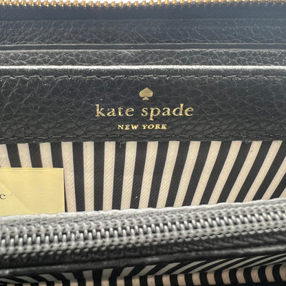 【中古品】【レディース】 KATE SPADE ケイト スペード 長財布 カラーBLACK 財布 181-260802-ky-03-fuzh 万代Net店
