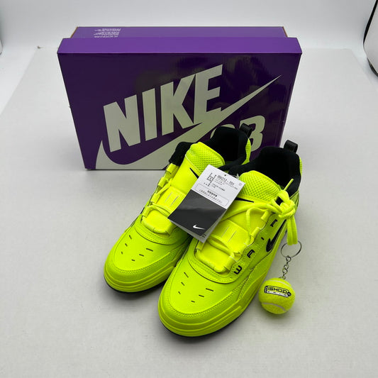 【中古美品】【メンズ】 NIKE ナイキ IB6212-701 SB AIR MAX ISHOD エアマックス イショッド ”TENNIS BALL” カラーYELLOW SIZE:26.5cm 黒タグ、キーホルダー、箱付属 スニーカー 靴 160-260802-ky-07-fuzh 万代Net店