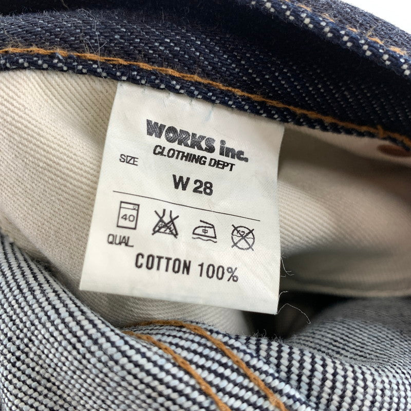 【中古品】【メンズ】 IRON HEART LOT アイアンハート ロット 106 DENIM PANTS デニムパンツ カラーINDIGO SIZE:W28 ブーツカット 156-260806-ky-12-fuzh 万代Net店