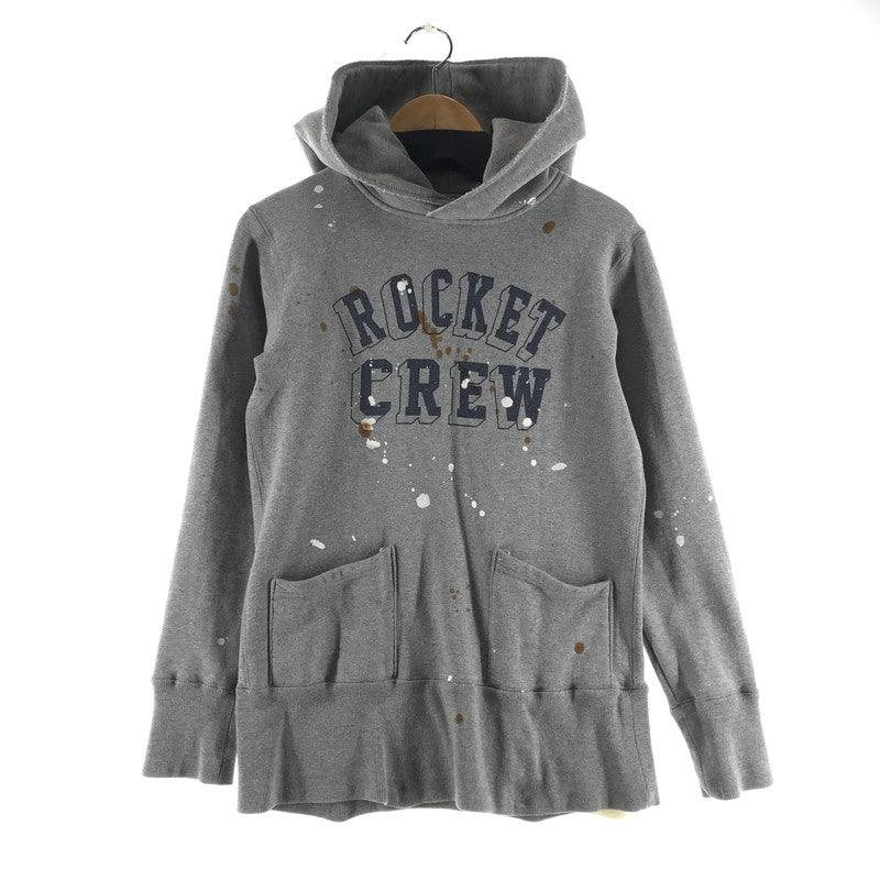 【中古品】【メンズ】 O.C CREW オーシークルー PULLOVER HOODIE プルオーバー フーディー カラーGRAY SIZE:S ROCKET CREW 142-260806-ky-09-fuzh 万代Net店