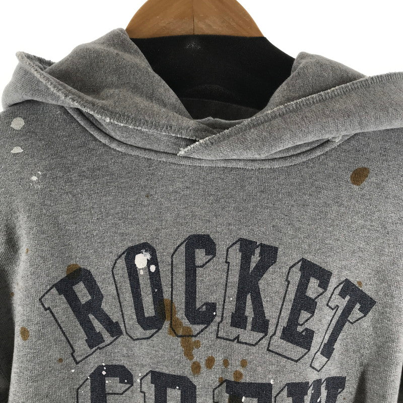 【中古品】【メンズ】 O.C CREW オーシークルー PULLOVER HOODIE プルオーバー フーディー カラーGRAY SIZE:S ROCKET CREW 142-260806-ky-09-fuzh 万代Net店