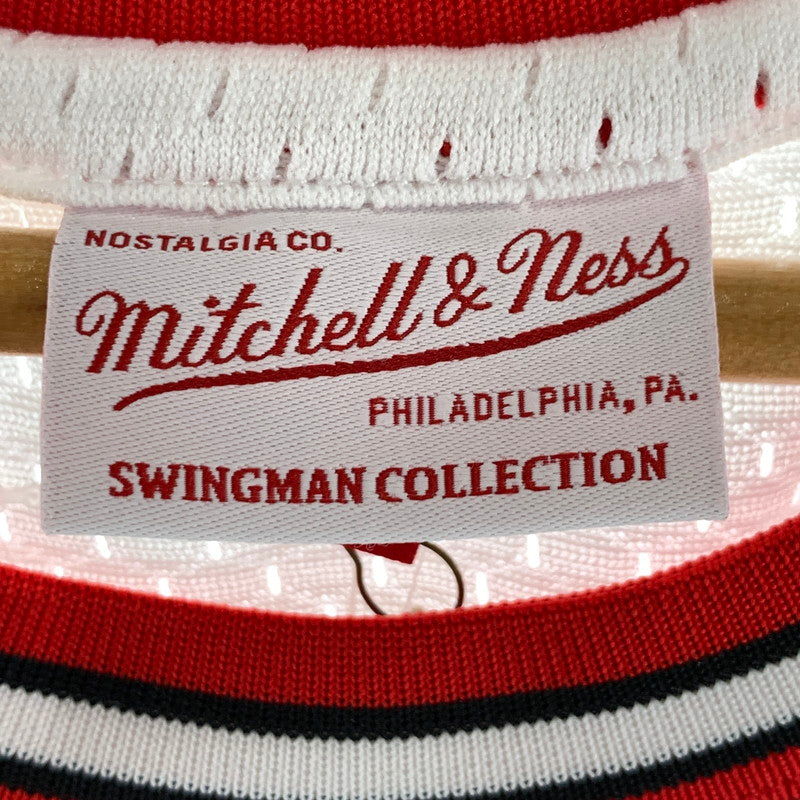 【中古品】【メンズ】 MITCHELL&NESS ミッチェル＆ネス UNIFORM ユニホーム シカゴ ブルズ RODMAN ロッドマン タグ付き 142-260803-ny-02-fuzh サイズ：XL カラー：ホワイト 万代Net店