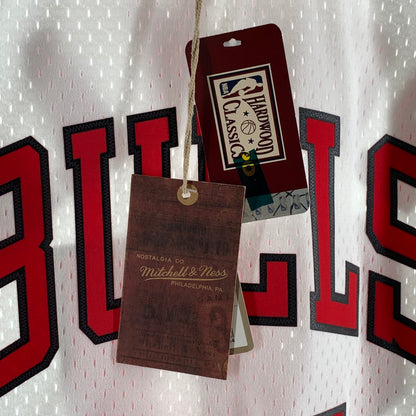 【中古品】【メンズ】 MITCHELL&NESS ミッチェル＆ネス UNIFORM ユニホーム シカゴ ブルズ RODMAN ロッドマン タグ付き 142-260803-ny-02-fuzh サイズ：XL カラー：ホワイト 万代Net店