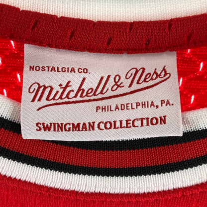 【中古品】【メンズ】 MITCHELL&NESS ミッチェル＆ネス UNIFORM ユニホーム シカゴ ブルズ RODMAN ロッドマン タグ付き 142-260803-ny-01-fuzh サイズ：XL カラー：レッド 万代Net店