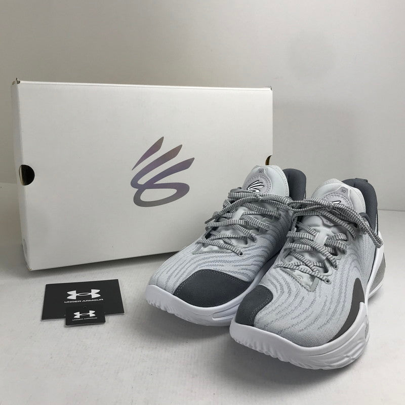 【中古品】【メンズ】 UNDER ARMOUR アンダーアーマー 6000736 014 CURRY 12 カリー 12 スニーカー 靴 162-260925-mh-22-fuzh サイズ：28cm カラー：グレー 万代Net店
