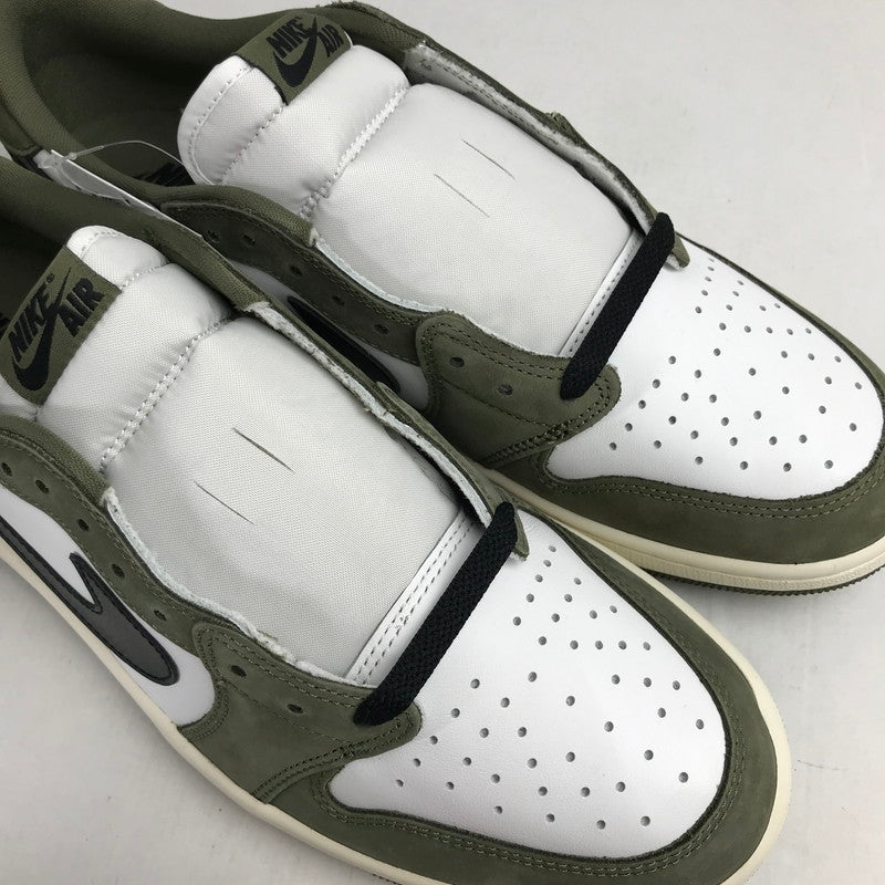 【中古品】【メンズ】 NIKE ナイキ ＨQ6998-200 JORDAN BRAND AIR JORDAN 1 RETRO LOW OG エアジョーダン1 レトロ スニーカー シューズ 靴 160-260821-mh-11-fuzh サイズ：30cm カラー：オリーブ ホワイト 万代Net店