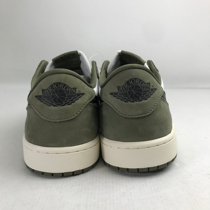 【中古品】【メンズ】 NIKE ナイキ ＨQ6998-200 JORDAN BRAND AIR JORDAN 1 RETRO LOW OG エアジョーダン1 レトロ スニーカー シューズ 靴 160-260821-mh-11-fuzh サイズ：30cm カラー：オリーブ ホワイト 万代Net店