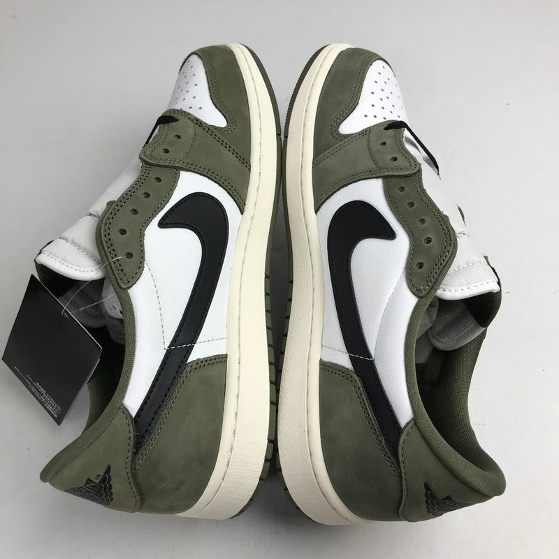 【中古品】【メンズ】 NIKE ナイキ ＨQ6998-200 JORDAN BRAND AIR JORDAN 1 RETRO LOW OG エアジョーダン1 レトロ スニーカー シューズ 靴 160-260821-mh-11-fuzh サイズ：30cm カラー：オリーブ ホワイト 万代Net店