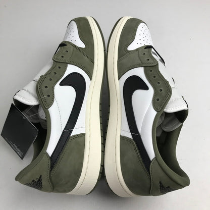 【中古品】【メンズ】 NIKE ナイキ ＨQ6998-200 JORDAN BRAND AIR JORDAN 1 RETRO LOW OG エアジョーダン1 レトロ スニーカー シューズ 靴 160-260821-mh-11-fuzh サイズ：30cm カラー：オリーブ ホワイト 万代Net店
