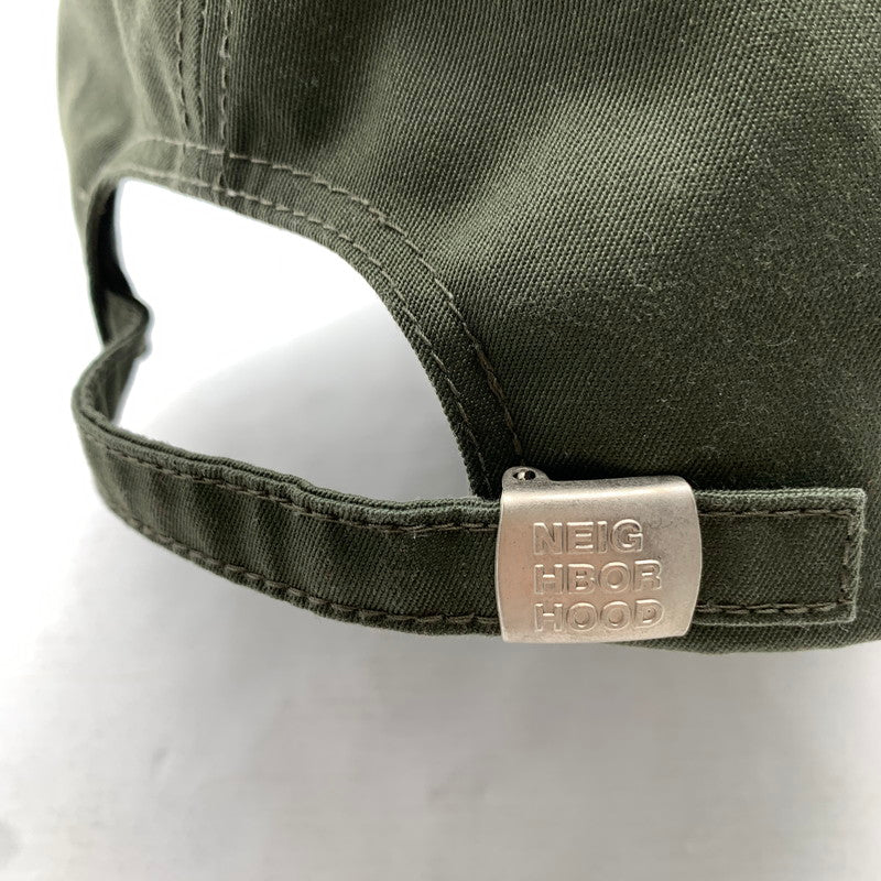 【中古品】【メンズ】 NEIGHBORHOOD ネイバーフッド 242YGNH-HT03 CAP キャップ KHAKI 帽子 185-260811-io-46-fuzh カラー：カーキ 万代Net店