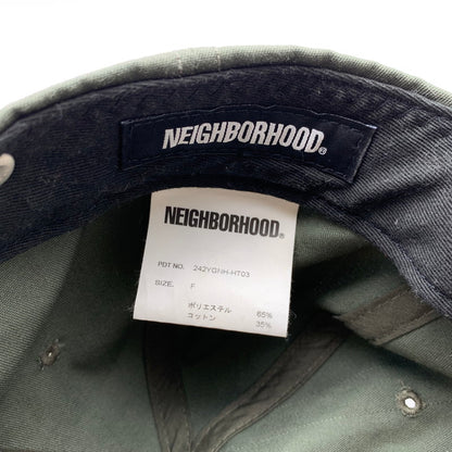 【中古品】【メンズ】 NEIGHBORHOOD ネイバーフッド 242YGNH-HT03 CAP キャップ KHAKI 帽子 185-260811-io-46-fuzh カラー：カーキ 万代Net店