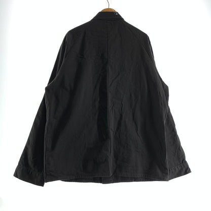 【中古品】【メンズ】 HUF ハフ JACKET ジャケットアップリケ コットンシャツ 刺繍 142-260803-ny-14-fuzh サイズ：M カラー：チャコールグレー 万代Net店