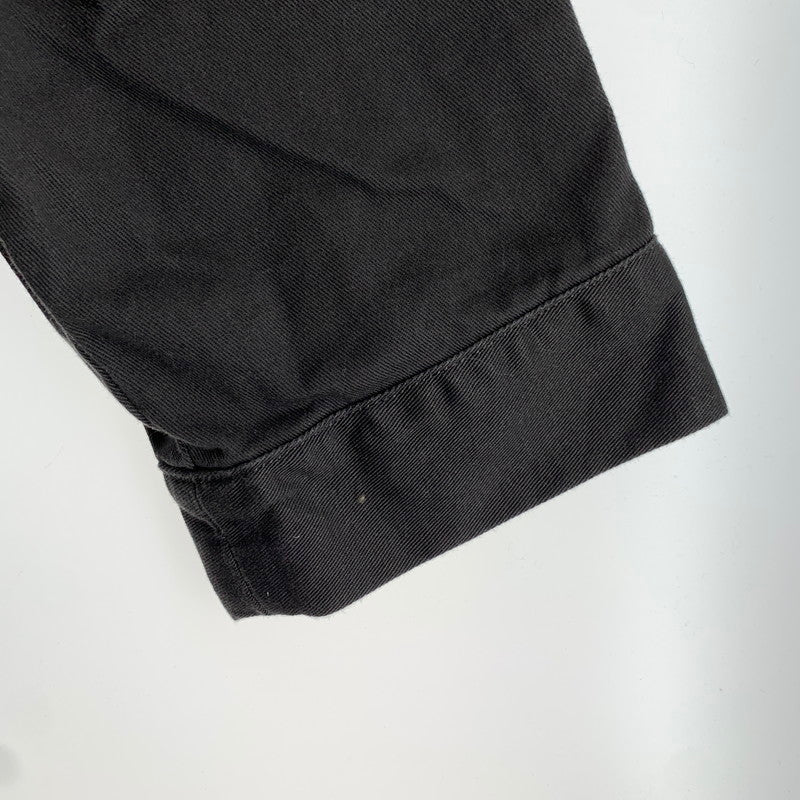 【中古品】【メンズ】 HUF ハフ JACKET ジャケットアップリケ コットンシャツ 刺繍 142-260803-ny-14-fuzh サイズ：M カラー：チャコールグレー 万代Net店