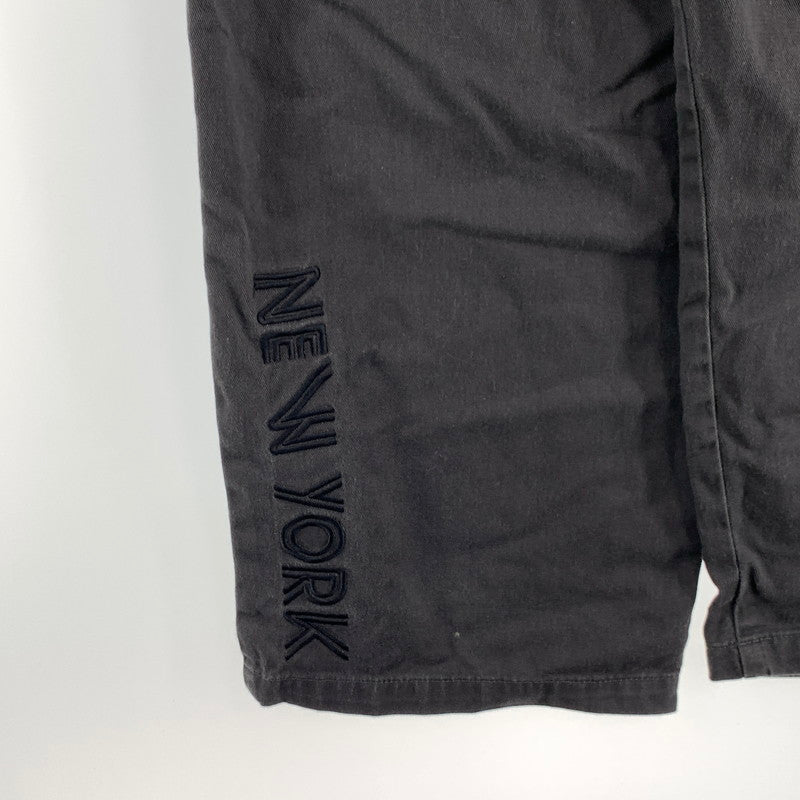【中古品】【メンズ】 HUF PANTS CGRAY ハフ アップリケ イージーパンツ ボトムス ブランド 古着 153-260808-gm-35-fuzh サイズ：M カラー：グレー 万代Net店