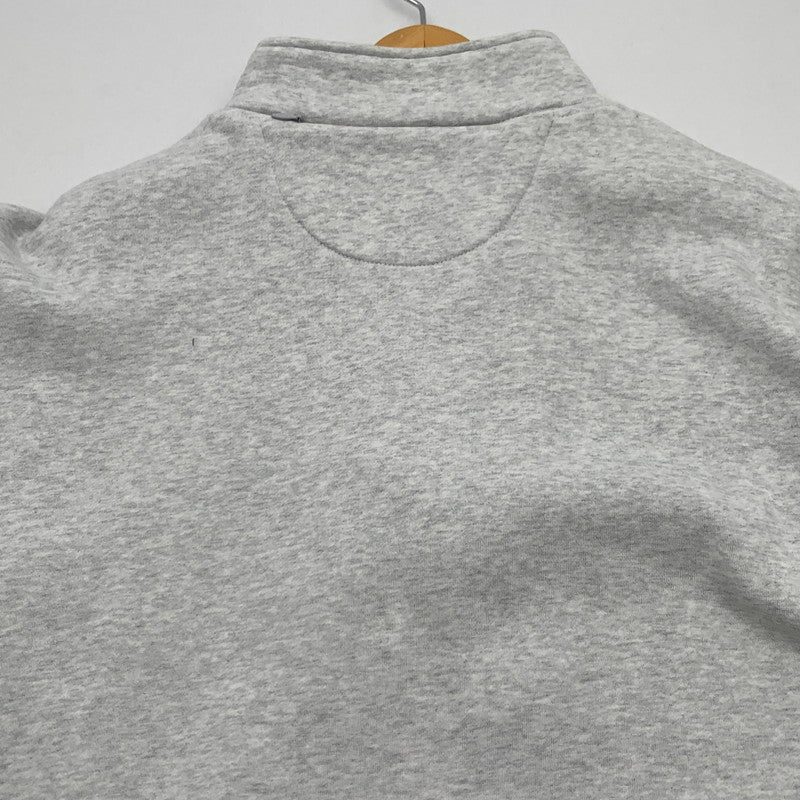 【中古品】【メンズ】 HUF ハフ ハーフジップスウェット トップス ブランド 古着 142-260808-gm-29-fuzh サイズ：XL カラー：グレー 万代Net店