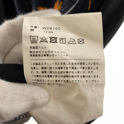 【中古品】【メンズ】 COMME DES GARCONS コム デ ギャルソン シャツ×フューチュラ 20AW コラボTシャツ 140-260803-ny-06-fuzh サイズ：L カラー：ブラック 万代Net店