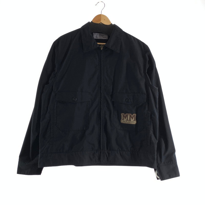 【中古品】【メンズ】 AVIREXアヴィレックス MECHANIC WORK JACKET メカニック ワーク ジャケット WEB&DEPOT限定 145-260803-ny-05-fuzh サイズ：L カラー：ブラック 万代Net店
