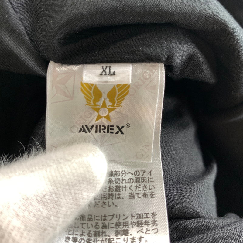 【中古品】【メンズ】 AVIREXアヴィレックス MECHANIC WORK JACKET メカニック ワーク ジャケット WEB&DEPOT限定 145-260803-ny-05-fuzh サイズ：L カラー：ブラック 万代Net店