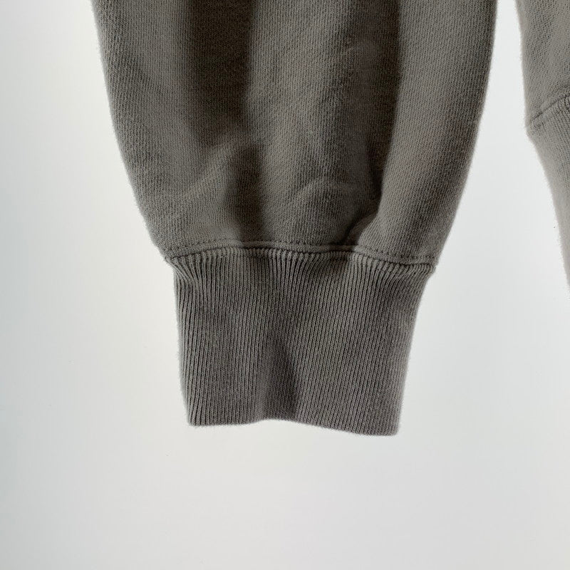 【中古品】【メンズ】 AVIREX アヴィレックス 783-5231007 PATCHED SWEAT HOODIE パッチド スウェット フーディー 145-260803-ny-04-fuzh サイズ：L カラー：ライトグレー 万代Net店