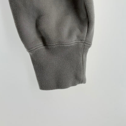 【中古品】【メンズ】 AVIREX アヴィレックス 783-5231007 PATCHED SWEAT HOODIE パッチド スウェット フーディー 145-260803-ny-04-fuzh サイズ：L カラー：ライトグレー 万代Net店