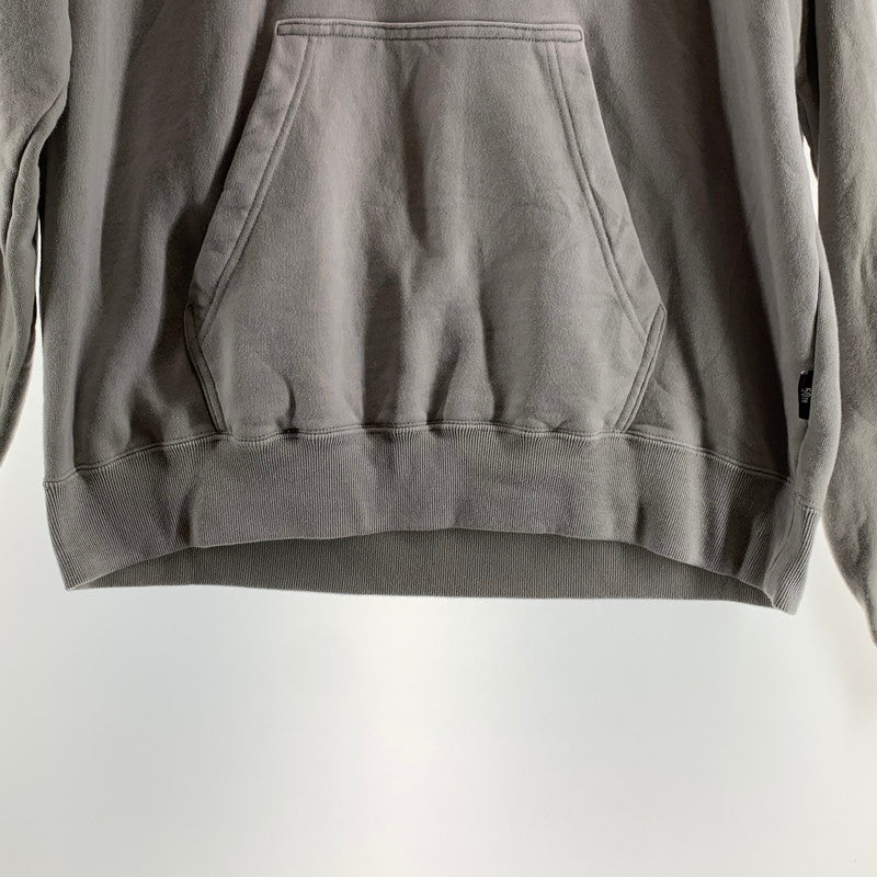 【中古品】【メンズ】 AVIREX アヴィレックス 783-5231007 PATCHED SWEAT HOODIE パッチド スウェット フーディー 145-260803-ny-04-fuzh サイズ：L カラー：ライトグレー 万代Net店