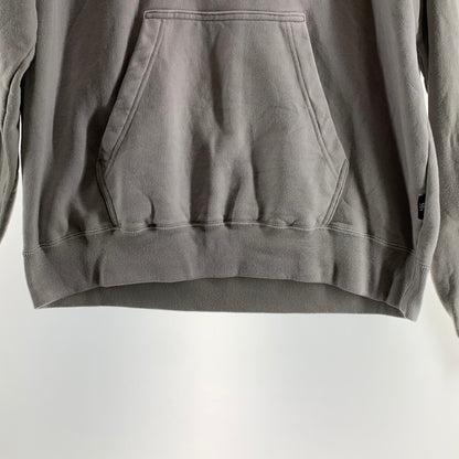 【中古品】【メンズ】 AVIREX アヴィレックス 783-5231007 PATCHED SWEAT HOODIE パッチド スウェット フーディー 145-260803-ny-04-fuzh サイズ：L カラー：ライトグレー 万代Net店