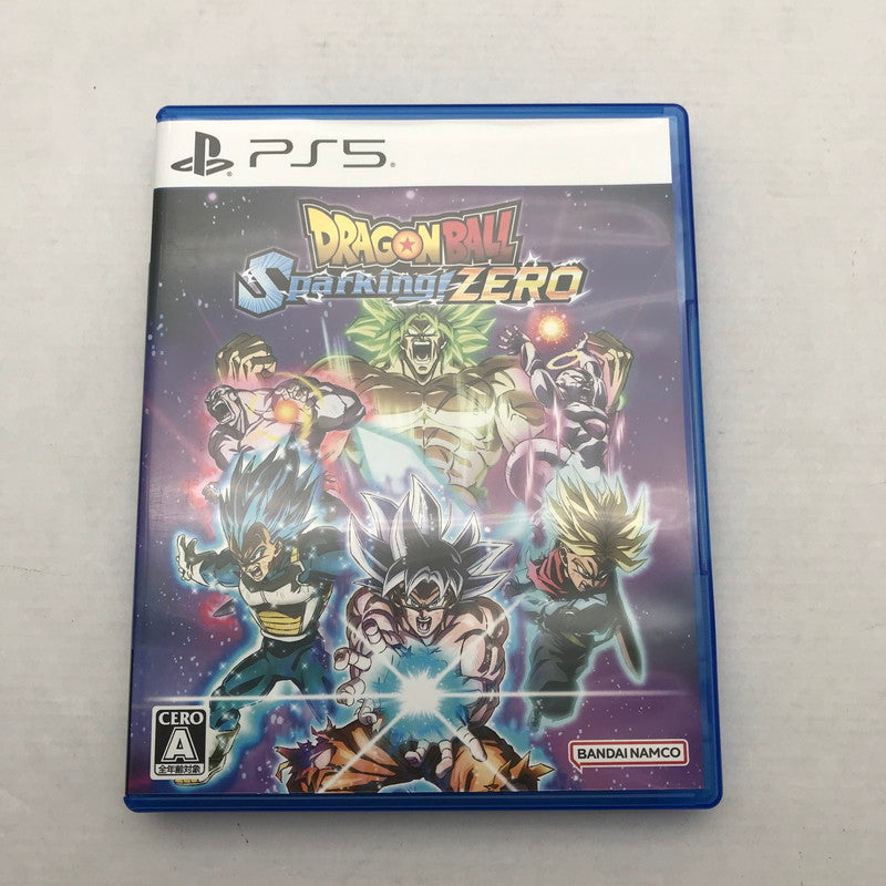 【中古美品】 PlayStation 5 ソフト ドラゴンボール Sparking! ZERO -PS5 [CERO区分_A / 全年齢対象商品] 026-260803-ky-03-fuz 万代Net店