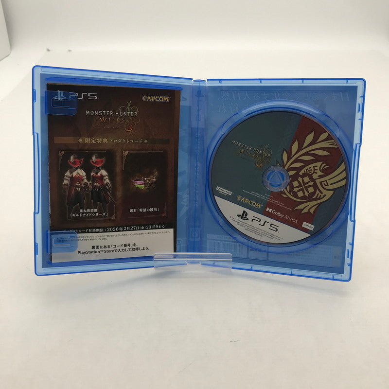 【中古美品】 PlayStation 5 ソフト モンスターハンターワイルズ - PS5 [CERO区分_C/ 15歳以上対象] 026-260803-ky-17-fuz 万代Net店