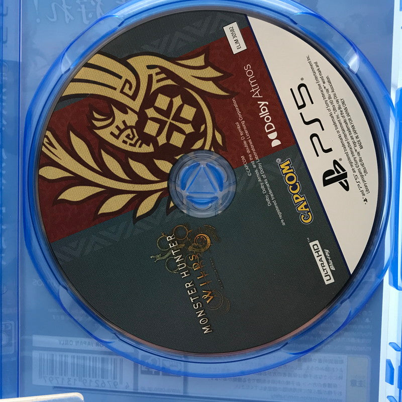 【中古美品】 PlayStation 5 ソフト モンスターハンターワイルズ - PS5 [CERO区分_C/ 15歳以上対象] 026-260803-ky-15-fuz 万代Net店