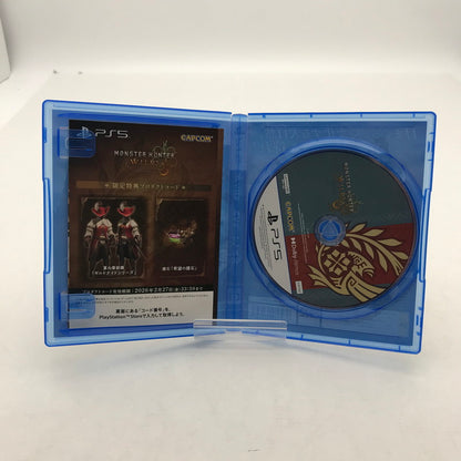 【中古美品】 PlayStation 5 ソフト モンスターハンターワイルズ - PS5 [CERO区分_C/ 15歳以上対象] 026-260803-ky-14-fuz 万代Net店
