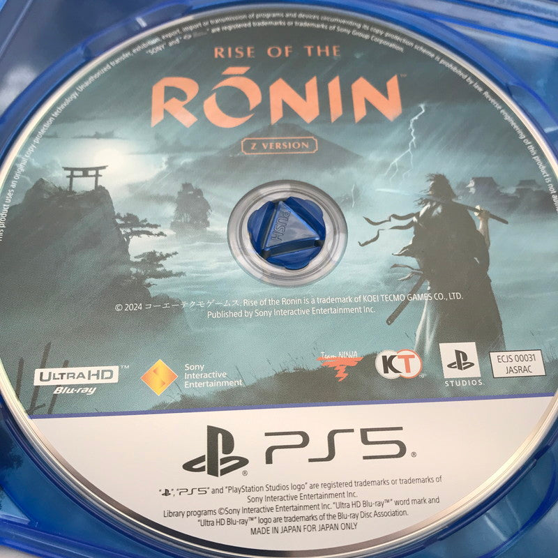 【中古美品】 PlayStation 5 ソフト Rise of the Ronin(ライズ・オブ・ローニン) Z version - PS5 [CERO区分_Z / 18歳以上対象] 026-260803-ky-04-fuz 万代Net店