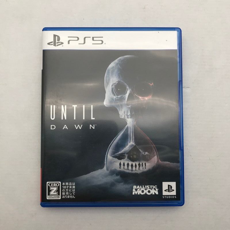 【中古美品】 プレステ5 ソフト Until Dawn(アンティルドーン) -惨劇の山荘- [CERO区分_Z / 18歳以上対象] 026-260803-ky-01-fuz 万代Net店