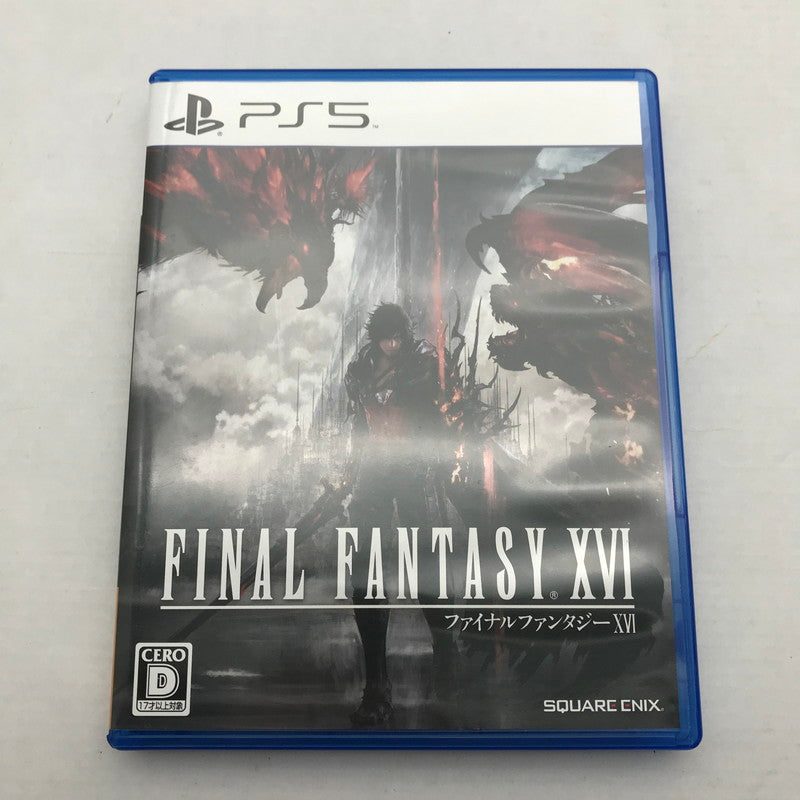 【中古美品】 PS5 プレステ5 ソフト FINAL FANTASY XVI(ETC) [CERO区分_D / 17歳以上対象] 026-260803-ky-02-fuz 万代Net店