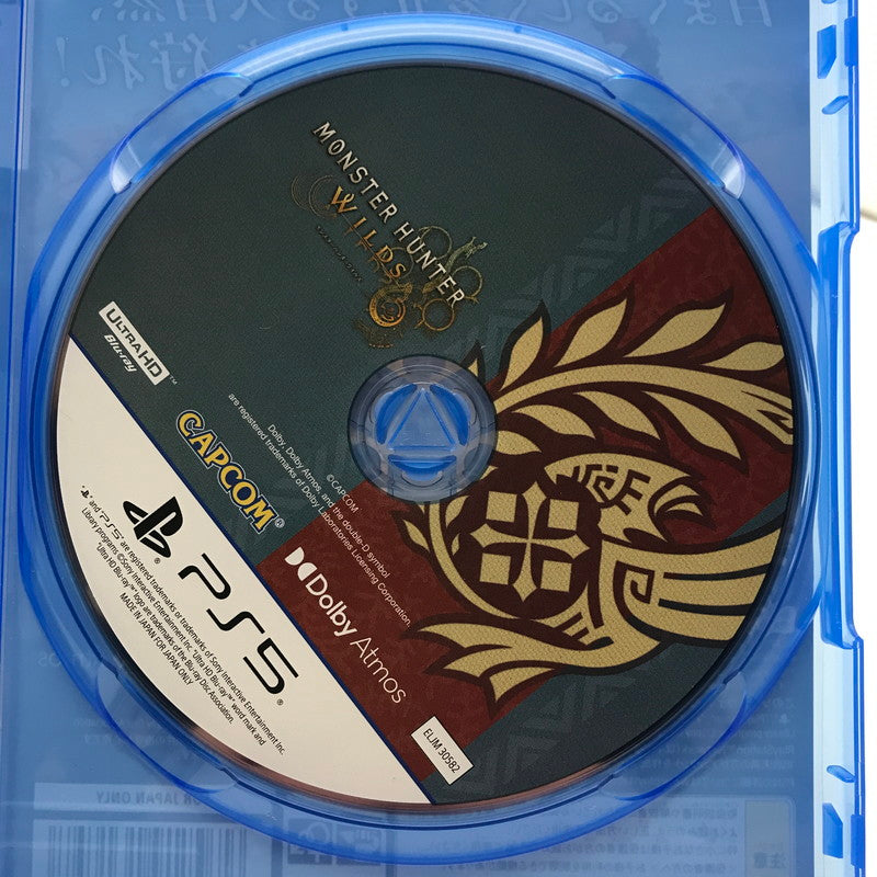 【中古美品】 PlayStation 5 ソフト モンスターハンターワイルズ - PS5 [CERO区分_C/ 15歳以上対象] 026-260803-ky-13-fuz 万代Net店