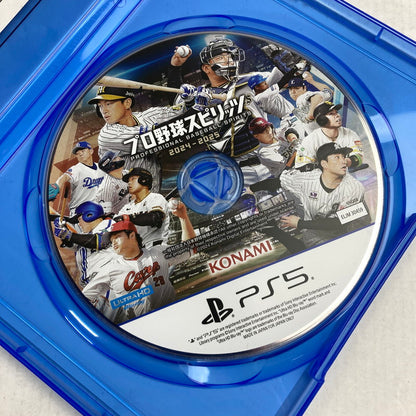 【中古美品】 プロ野球スピリッツ2024-2025 PS5 [CERO区分_A / 全年齢対象商品] 026-260803-MO-01-fuz 万代Net店