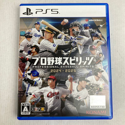 【中古美品】 プロ野球スピリッツ2024-2025 PS5 [CERO区分_A / 全年齢対象商品] 026-260803-MO-07-fuz 万代Net店