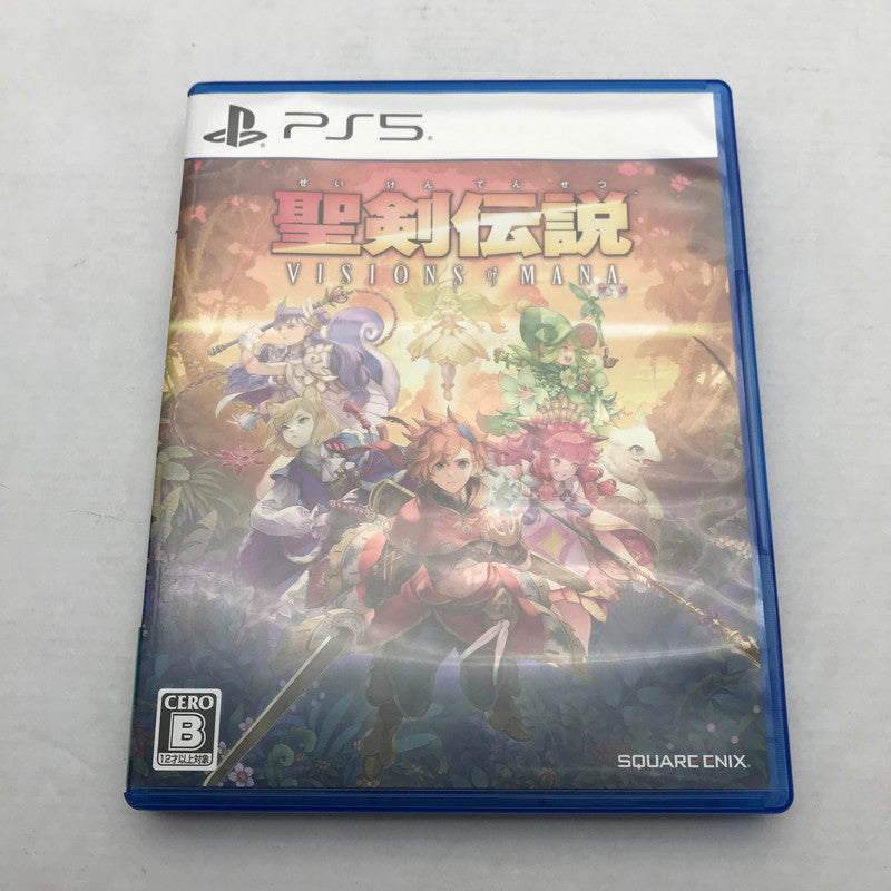 【中古美品】 PlayStation 5 ソフト 聖剣伝説 VISIONS of MANA -PS5 [CERO区分_B / 12歳以上対象] 026-260803-ky-06-fuz 万代Net店