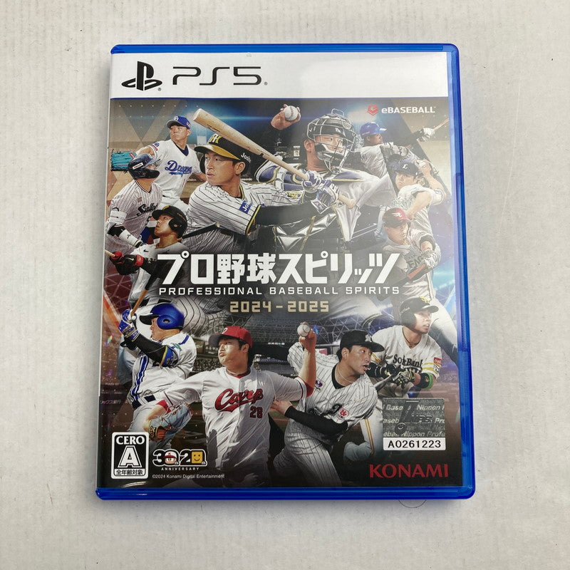 【中古美品】 PlayStation 5 ソフト プロ野球スピリッツ2024-2025 - PS5 [CERO区分_A / 全年齢対象商品] 026-260803-ky-07-fuz 万代Net店
