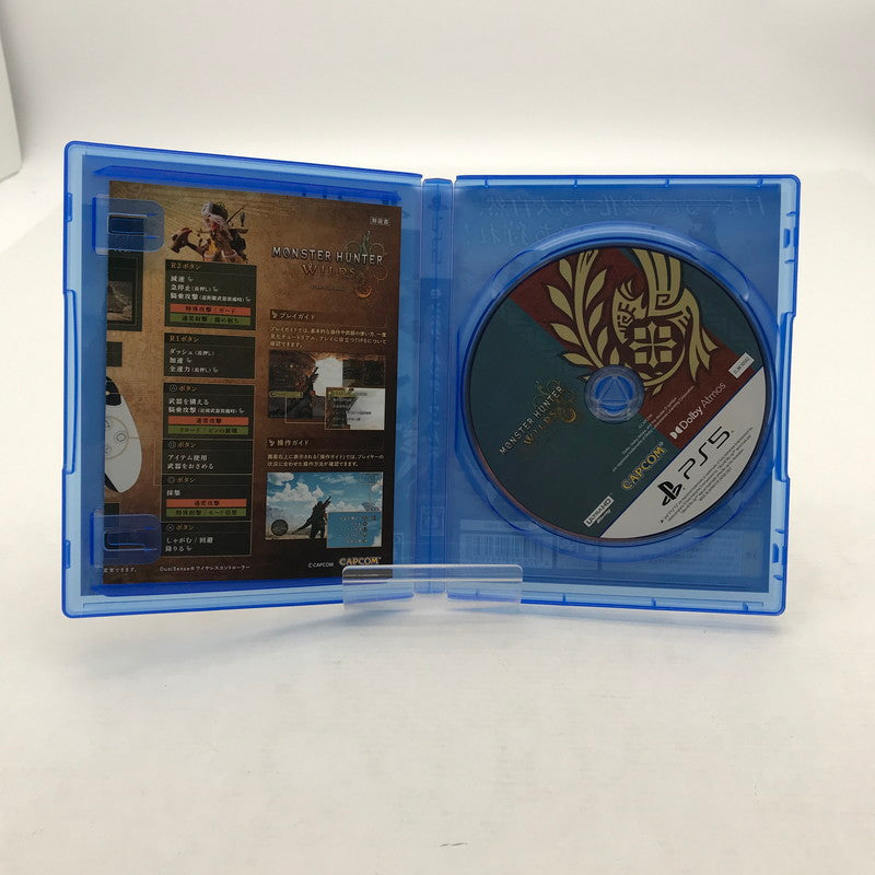 【中古美品】 PlayStation 5 ソフト モンスターハンターワイルズ - PS5 [CERO区分_C/ 15歳以上対象] 026-260803-ky-12-fuz 万代Net店