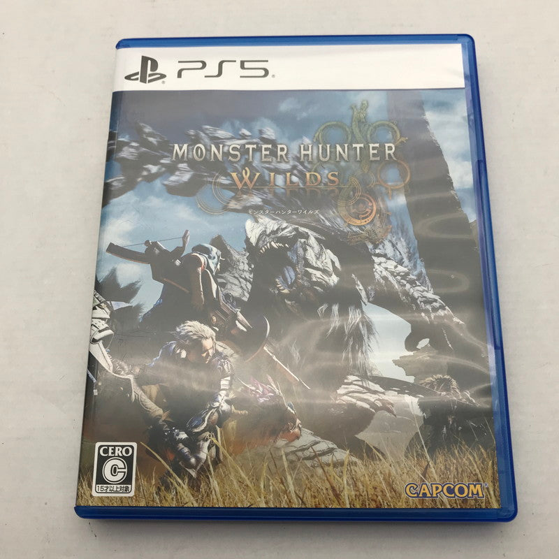 【中古美品】 PlayStation 5 ソフト モンスターハンターワイルズ - PS5 [CERO区分_C/ 15歳以上対象] 026-260803-ky-10-fuz 万代Net店